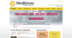 Desktop Screenshot of mindfulness-barcelona.com